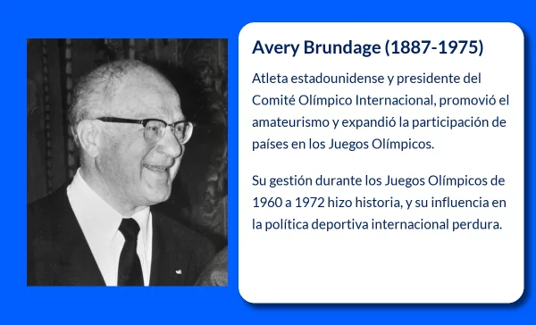 Avery Brundage (1887-1975). El legado de un dirigente deportivo que marcó la historia de los Juegos Olímpicos