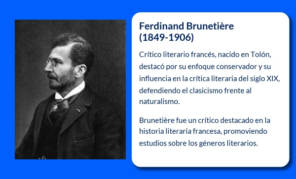 Ferdinand Brunetière (1849-1906). El crítico francés que definió una era en la crítica literaria