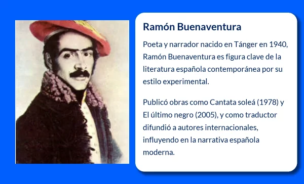 Ramón Buenaventura (1940-VVVV): Un Poeta y Narrador Inmortal de la Literatura Española