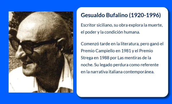 Gesualdo Bufalino (1920-1996): El escritor siciliano que conquistó la literatura europea