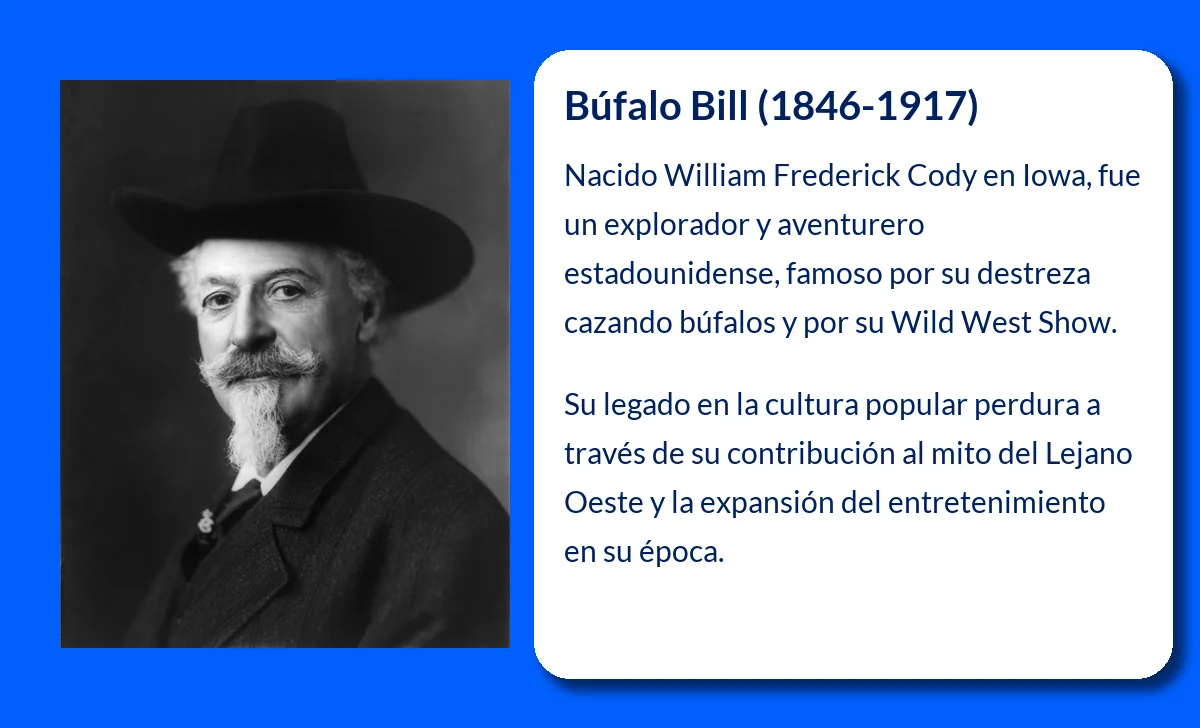 Búfalo Bill (1846-1917). El explorador y aventurero que se convirtió en leyenda