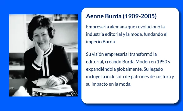 Aenne Burda (1909-2005): La empresaria alemana que revolucionó la moda