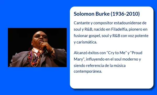 Solomon Burke (1936-2010): La voz legendaria que trascendió generaciones