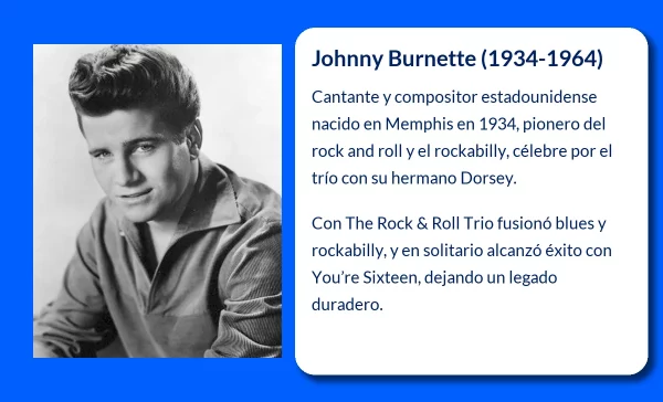 Johnny Burnette (1934-1964): El Ícono del Rock and Roll que Dejó una Marca Eterna