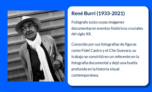 René Burri (1933-VVVV). El fotógrafo suizo que capturó la historia del siglo XX