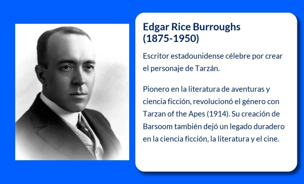 Edgar Rice Burroughs (1875-1950): El padre de Tarzán y pionero de la literatura de aventuras