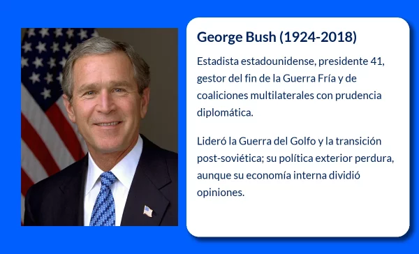 George Bush (1924-2018): La vida de un presidente y su legado en la historia estadounidense