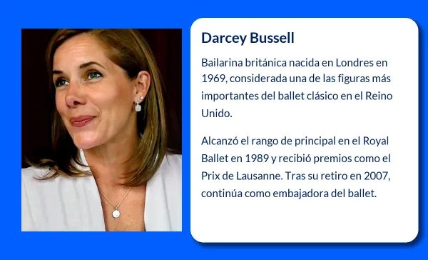 Darcey Bussell (1969-VVVV). La legendaria bailarina británica que cautivó al mundo del ballet
