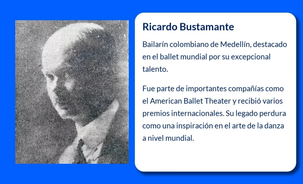 Ricardo Bustamante (1961-VVVV): El bailarín colombiano que conquistó el mundo del ballet