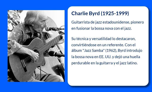 Charlie Byrd (1925-1999). El guitarrista de jazz que revolucionó la música brasileña en EE. UU.