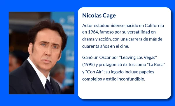 Nicolas Cage