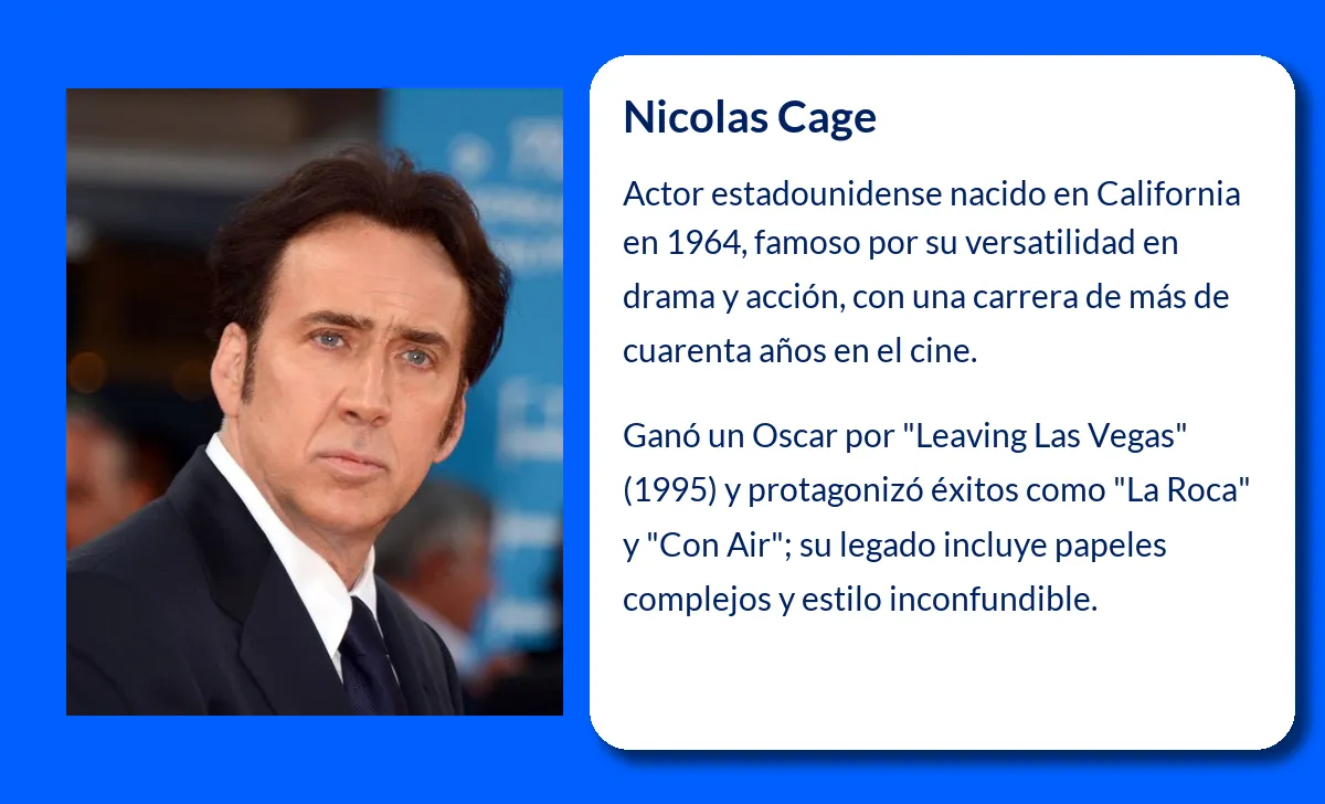 Nicolas Cage