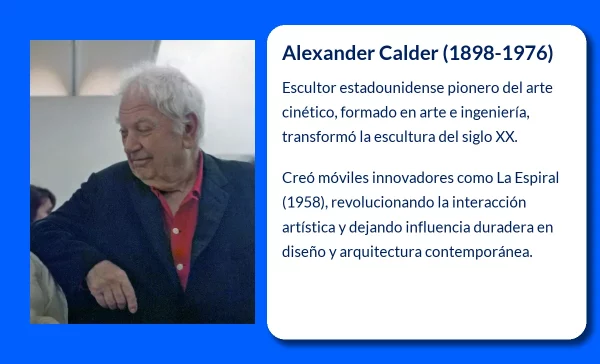 Alexander Calder (1898-1976): El escultor que revolucionó el arte cinético