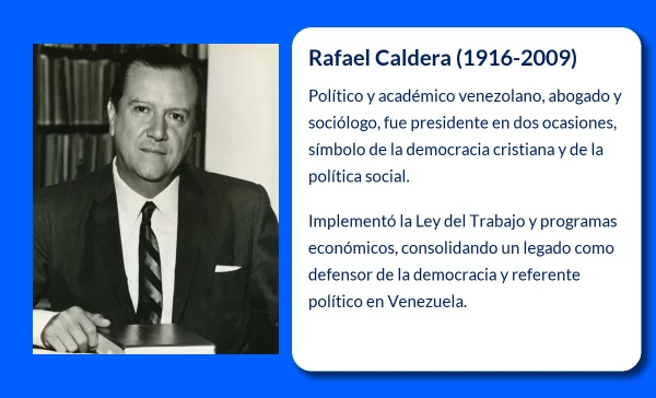 Rafael Caldera (1916-2009): El legado de un presidente venezolano
