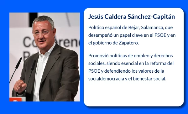 Jesús Caldera Sánchez-Capitán (1957-VVVV): Un político comprometido con la transformación social