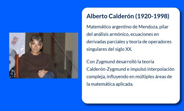 Alberto Calderón (1920-1998): El matemático argentino que revolucionó el análisis matemático