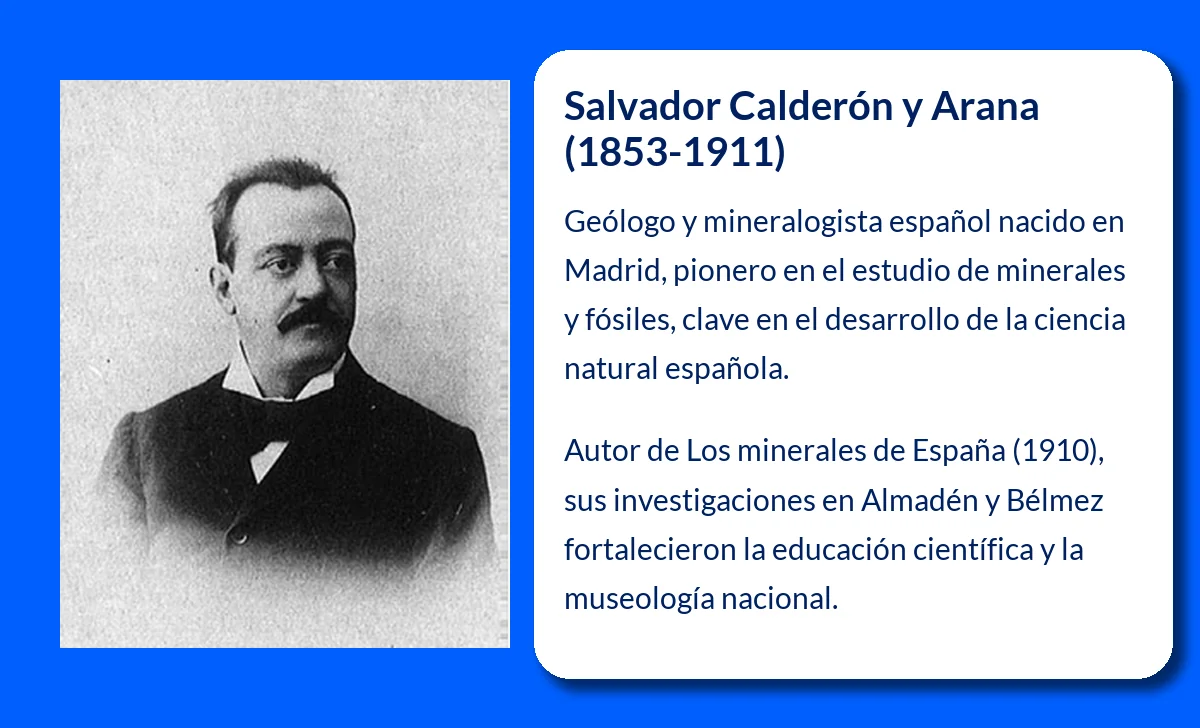 Salvador Calderón y Arana (1853-1911): Un pionero en la geología y mineralogía de España
