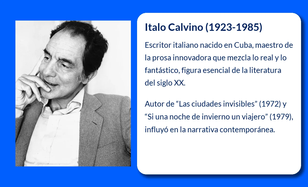 Italo Calvino (1923-1985). El escritor que deslumbró al mundo con su prosa única y sus universos literarios