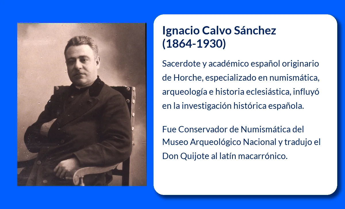 Ignacio Calvo Sánchez (1864-1930): El polifacético sacerdote y escritor que dejó huella en la historia de la numismática y la arqueología española