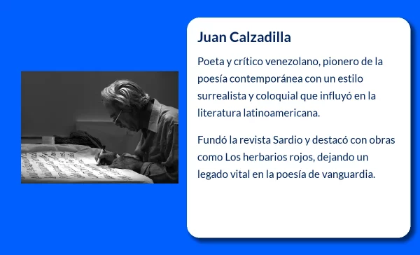 Juan Calzadilla (1931-VVVV): El Poeta y Crítico de Arte que Revolucionó la Poesía Venezolana