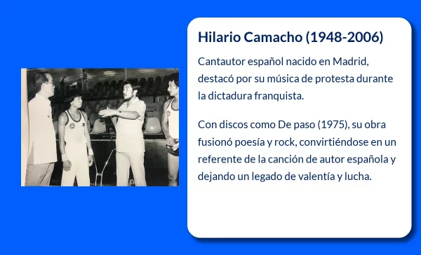 Hilario Camacho (1948-2006). El cantautor que revolucionó la canción de autor española