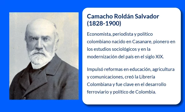 Camacho Roldán Salvador (1828-1900): El pionero de los estudios sociológicos en Colombia