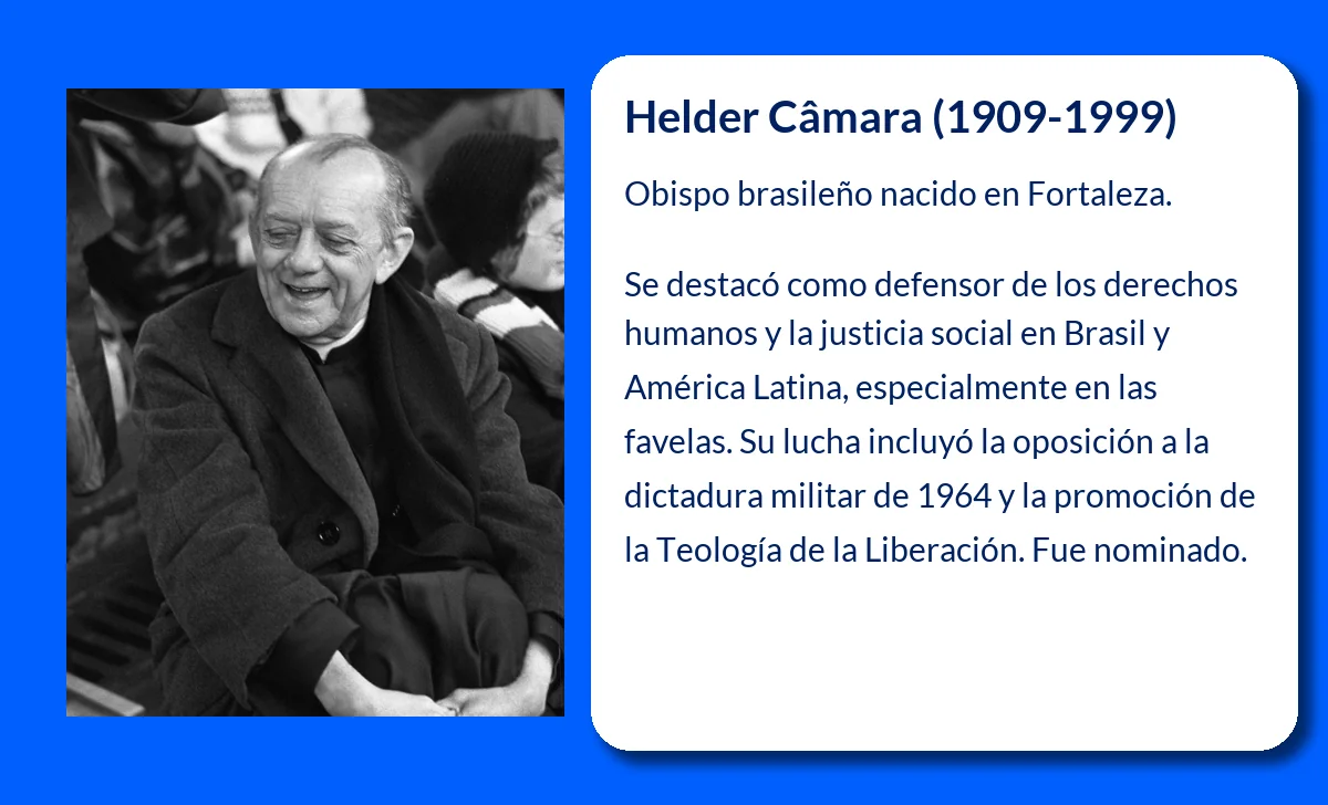 Helder Cámara (1909-1999): El profeta del evangelio de la liberación y defensor de los derechos humanos en Brasil