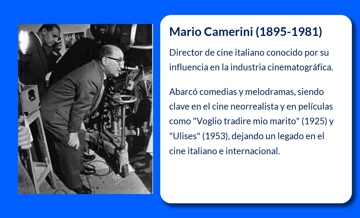 Mario Camerini (1895-1981): El director italiano que definió el cine de su tiempo