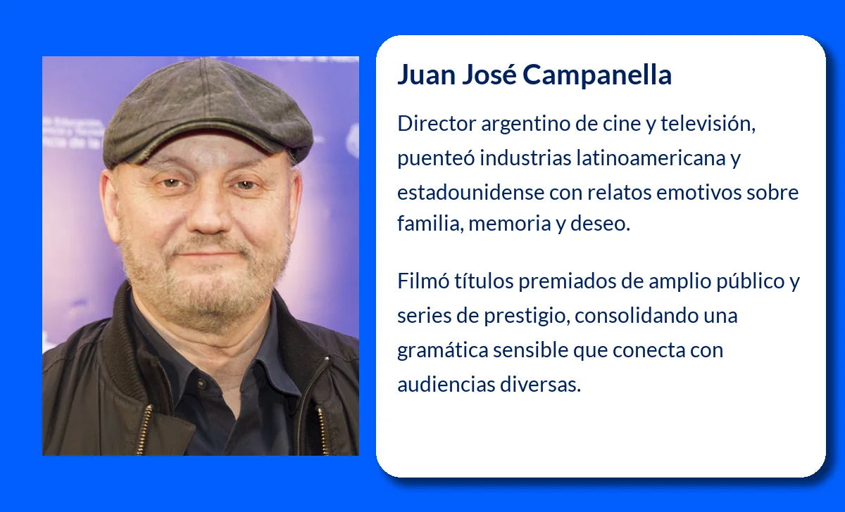 Juan José Campanella (1960-VVVV): El director que fusionó el cine argentino y estadounidense