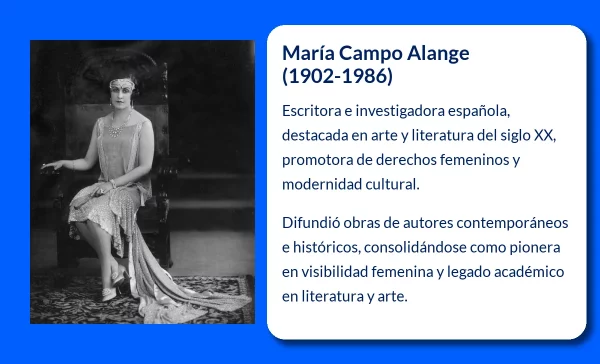 María Campo Alange (1902-1986): Una figura influyente en la cultura y sociedad española