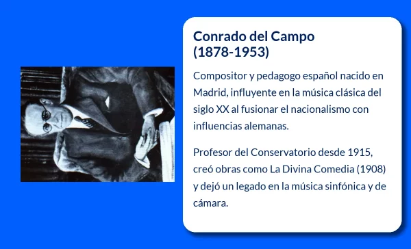 Conrado del Campo (1878-1953): El legado musical de un compositor español clave