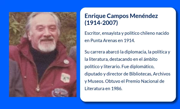 Enrique Campos Menéndez (1914-2007): Un legado literario y político de Chile