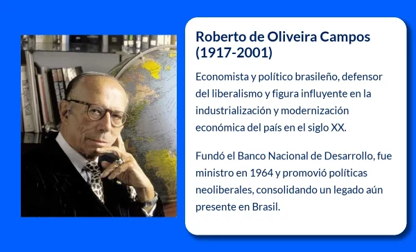 Roberto de Oliveira Campos (1917-2001): El defensor del liberalismo económico y la propiedad privada en Brasil