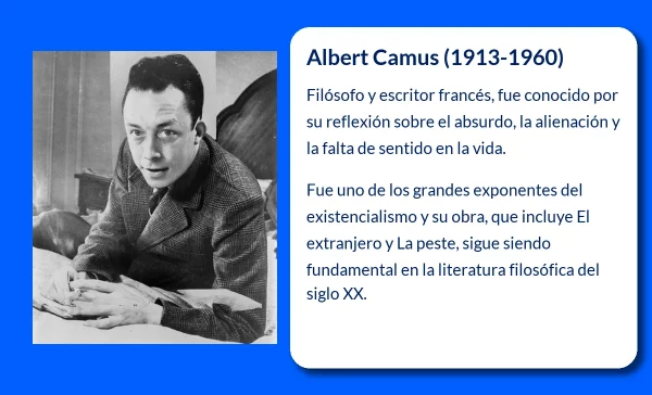 Albert Camus (1913-1960): El legado filosófico y literario de un existencialista francés