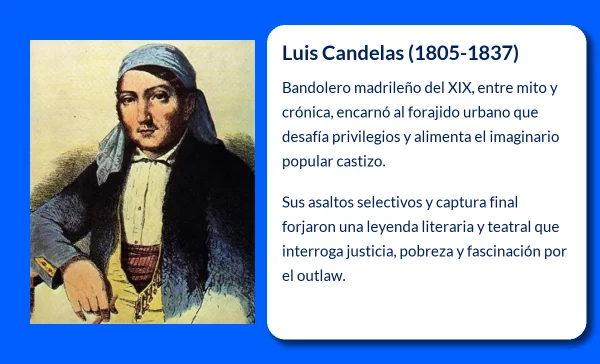 Luis Candelas (1805-1837): El bandolero romántico de Madrid