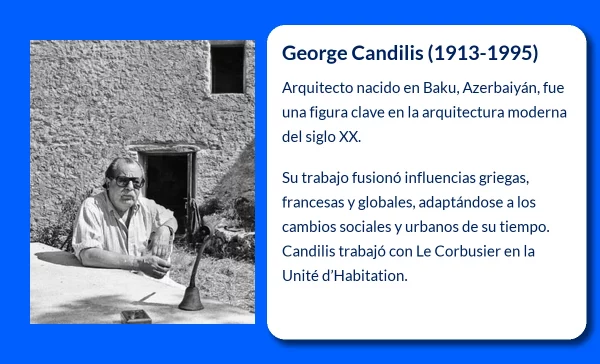 George Candilis: (1913-1995). Un arquitecto visionario cuya obra definió la arquitectura moderna