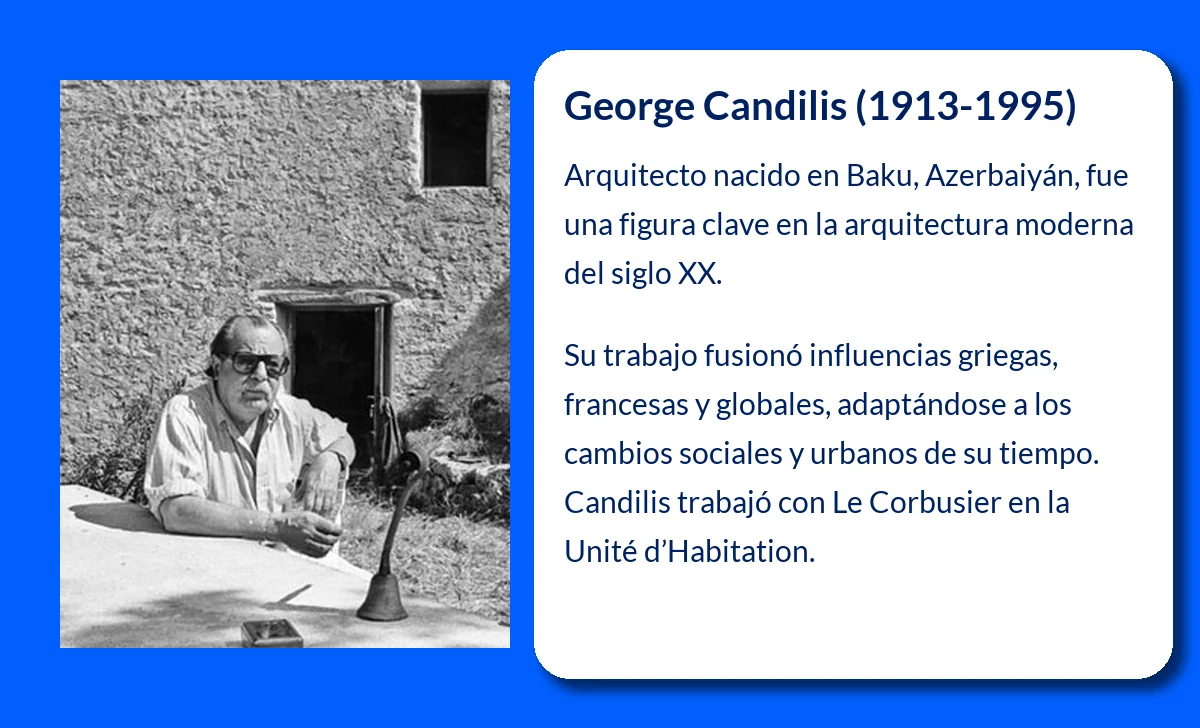 George Candilis: (1913-1995). Un arquitecto visionario cuya obra definió la arquitectura moderna