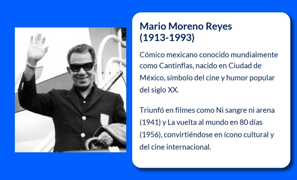 Cantinflas:. El genio del cine mexicano que trascendió fronteras