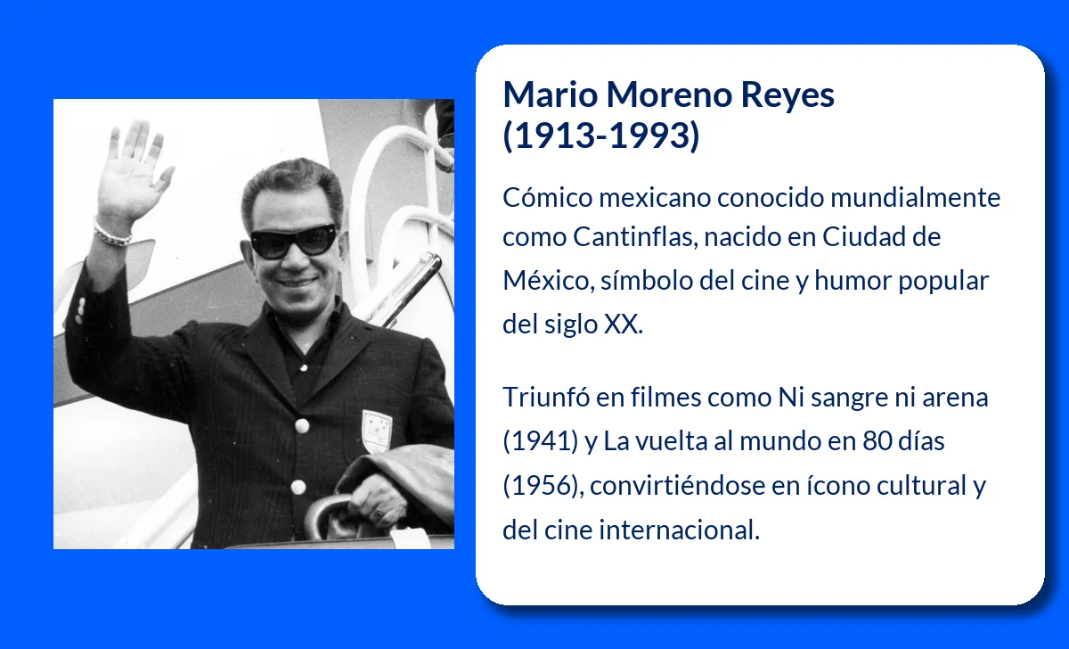 Cantinflas:. El genio del cine mexicano que trascendió fronteras