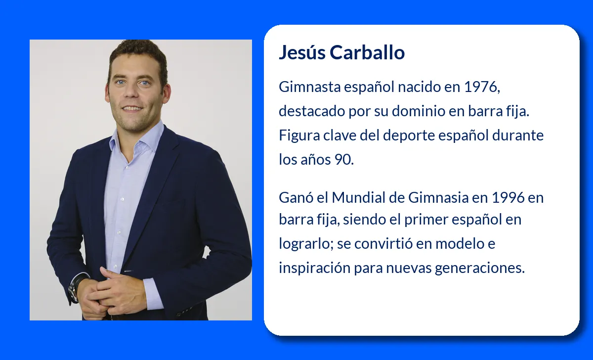 Jesús Carballo. El gimnasta español que conquistó el mundo