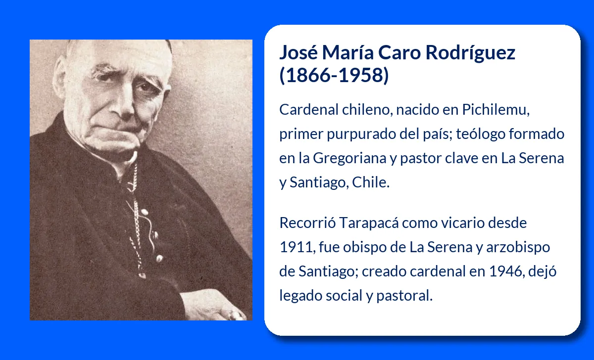 José María Caro Rodríguez. El Cardenal Chileno que Marcó la Historia de la Iglesia en Chile