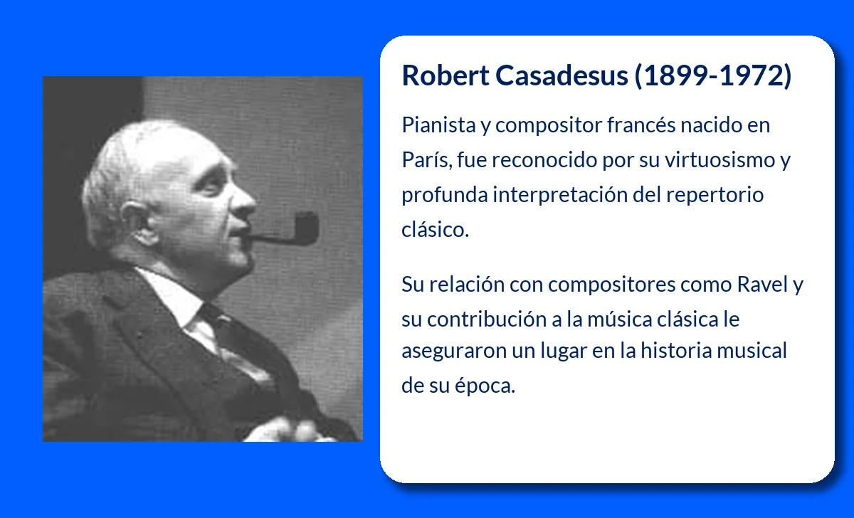 Robert Casadesus (1899-1972). El virtuoso pianista francés que dejó una huella en la música clásica