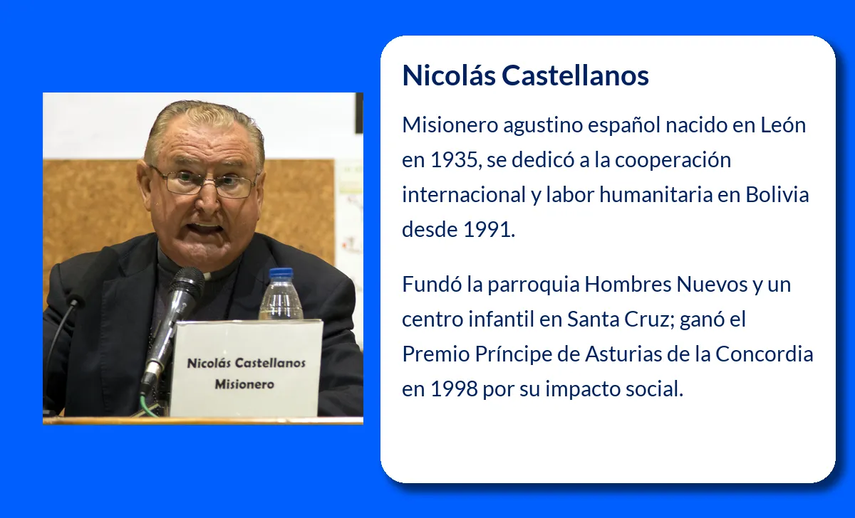 Nicolás Castellanos. El misionero que transformó vidas en Bolivia