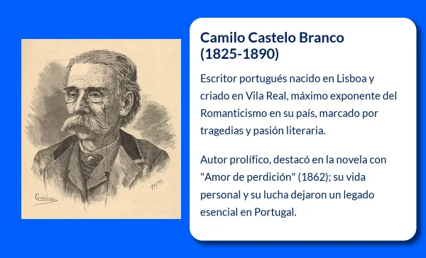 Camilo Castelo Branco. El máximo exponente del Romanticismo portugués