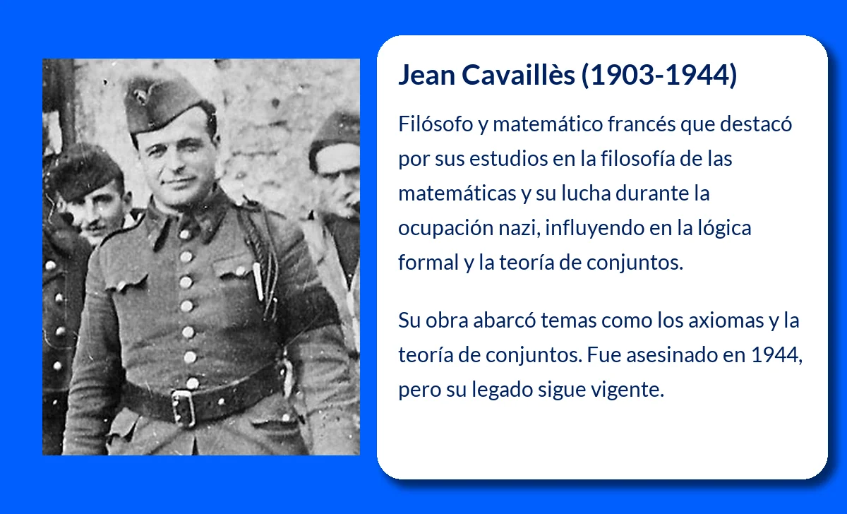 Jean Cavaillès (1903-1944): El filósofo y matemático francés que desafió la ocupación nazi