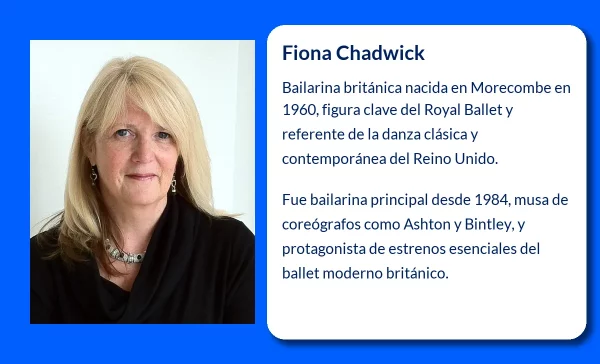 Fiona Chadwick. Brillante figura del ballet británico en la era contemporánea