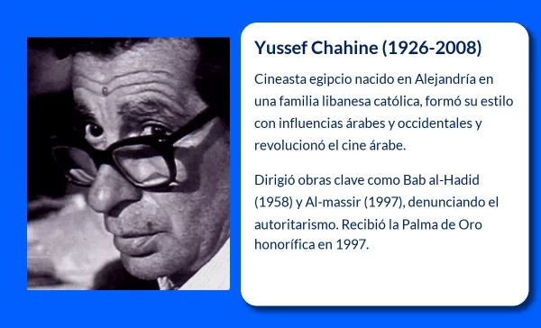 Yussef Chahine. El genio del cine egipcio que transformó la narrativa árabe desde Alejandría