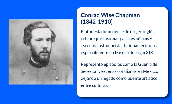 Conrad Wise Chapman (1842-1910). El pintor de paisajes de guerra y escenas latinoamericanas