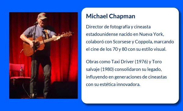 Michael Chapman (1935-VVVV). El maestro visual que iluminó la oscuridad del cine estadounidense
