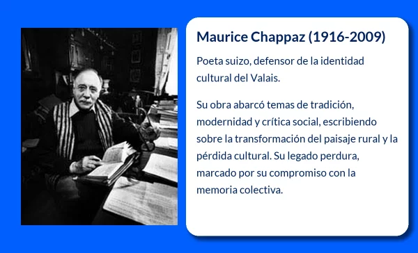 Maurice Chappaz (1916-2009). El poeta suizo que alzó la voz por la tierra y la tradición